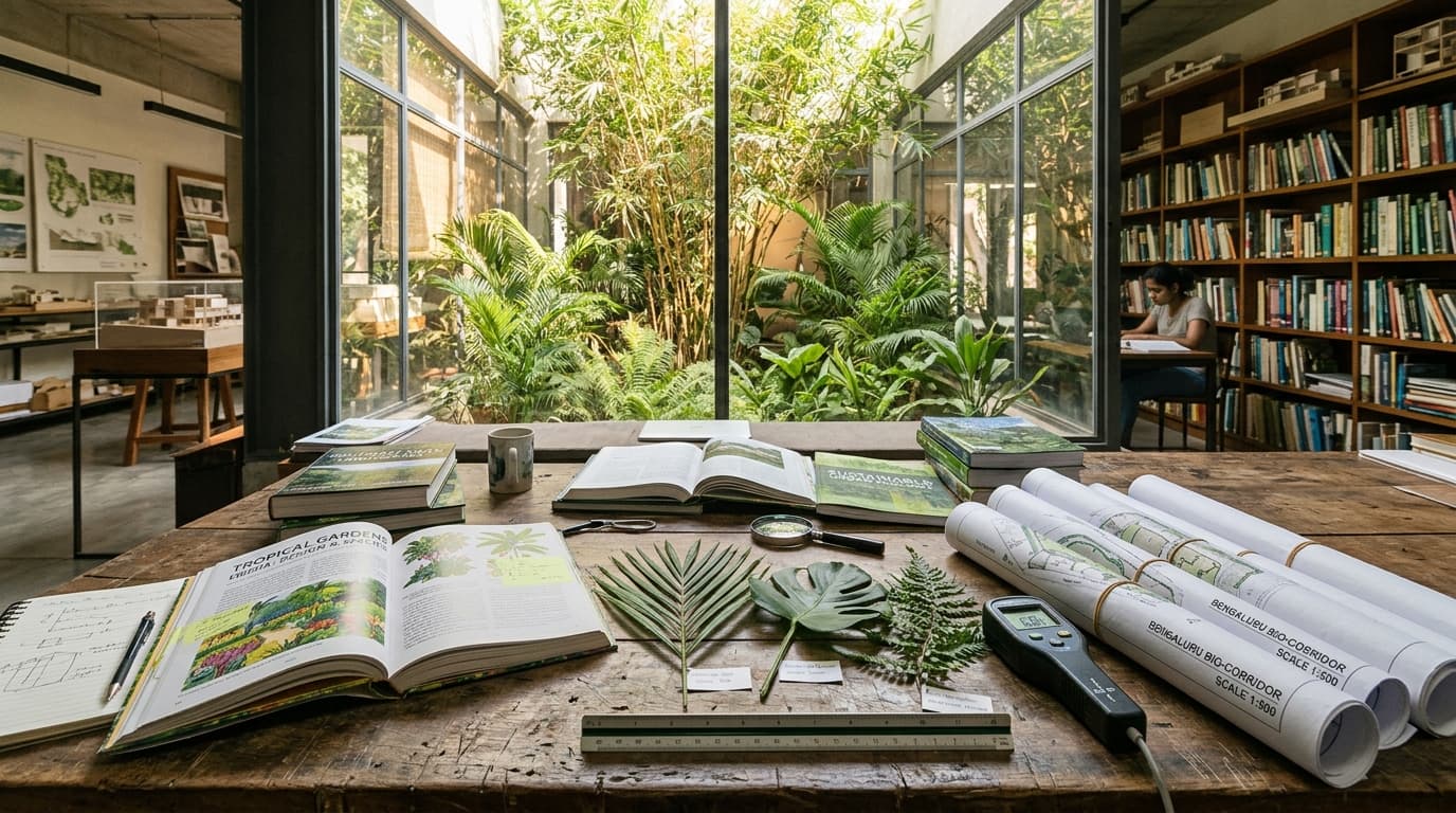 Star Gardens botanical research and landscape architecture study library