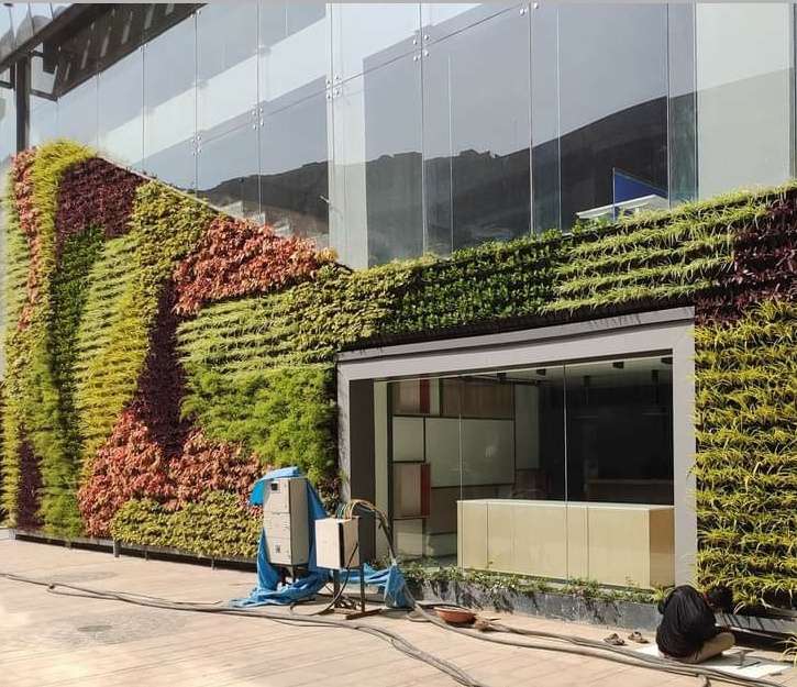 Wipro Technologies IT Campus Grounds detail photographic vista 1