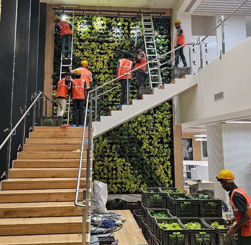 Engineered Vertical Gardens & Bio-Walls