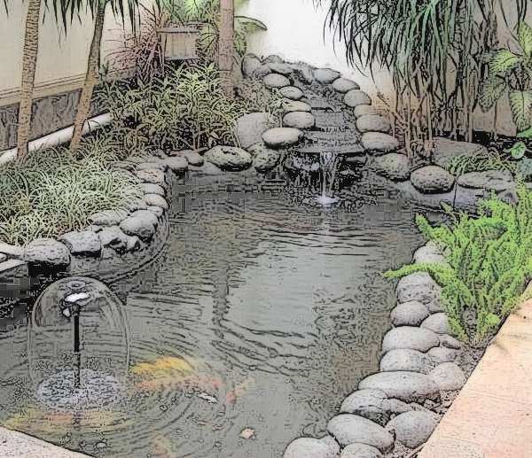 Contemporary Water Bodies & Rain Curtains detail photographic vista 3